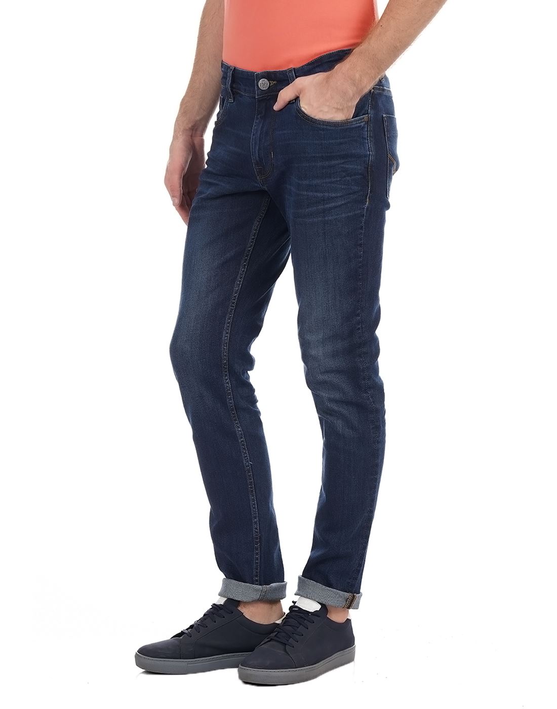 U.S. Polo Assn. Men Solid Casual Wear Jean